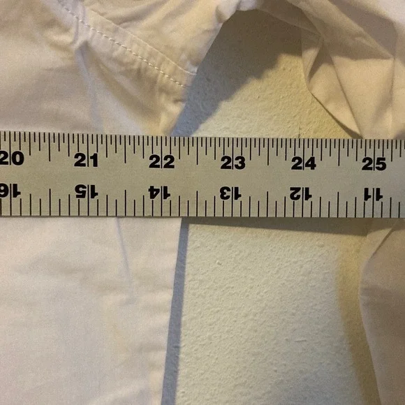 J.Crew Garcon Shirt Cotton Poplin Size 8 White Generative Cotton Shirt - Picture 4 of 7